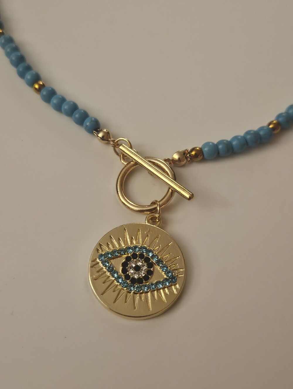 Protect Your Energy Necklace – Turquoise Tide